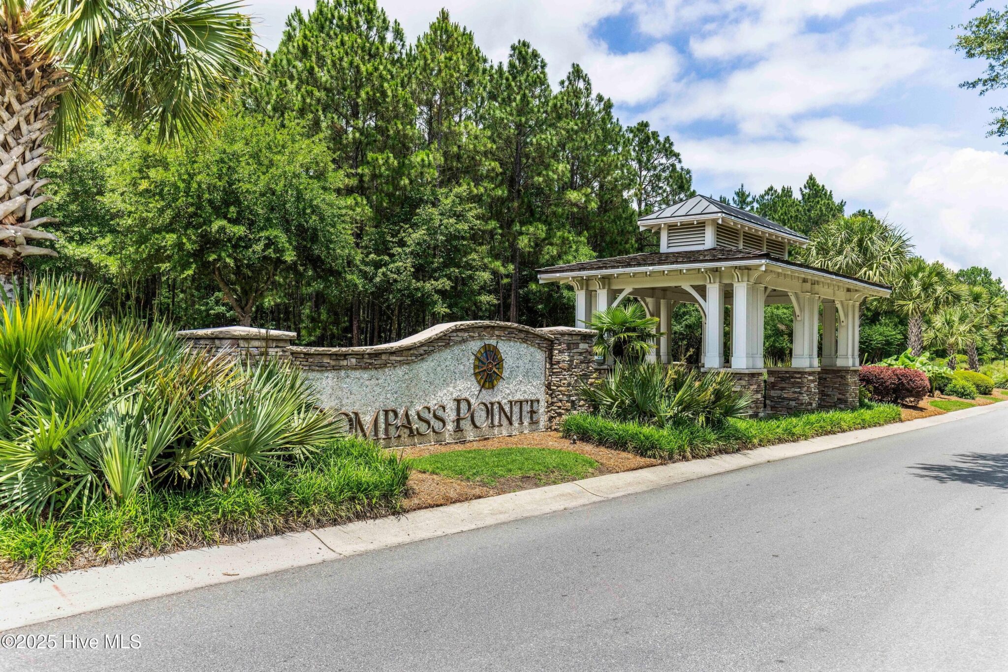 entrance to compass pointe